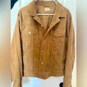 J. Crew Corduroy Men’s Jacket in Saddle Brown size Large